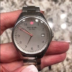 Kate Spade Silver Live Colorfully Watch